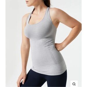 BLANQI Maternity Sport Support Gray Tank Top Size L